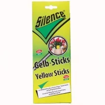 Gelb-Sticks-Fliegenfänger, 12 Stück