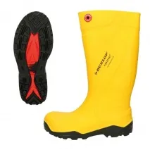 Purofort Stiefel mit Stahlkappe gelb