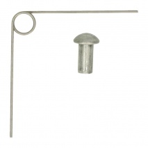 Feder und Niete für Kastriergerät 0209759