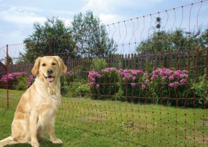 PoultryNet orange elektrifizierbar - Geflügelnetz, 50 m, Doppelspitze