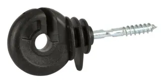 Ringisolator kompakt mit durchgehender Stütze, 25 Stück inkl. Einschrauber