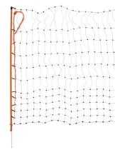 PoultryNet orange elektrifizierbar - Geflügelnetz, 50 m, Einzelspitze