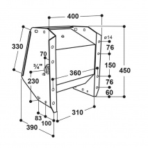 Suevia Ventil-Trogtränke, Modell 500