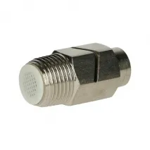 Sprühnippel mit Schlitz Edelstahl 1/2", 45 mm