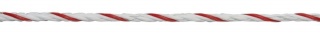 TopLine Plus Weidezaunseil, weiß/rot 200m