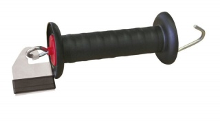 Torgriff mit Litzclip® Bandanschluss 40mm, Niro
