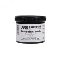 MS Tätowierpaste schwarz, 600 g Dose