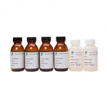 Set Flaschen für chem. Untersuchung