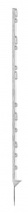 Kunststoffpfahl Titan PLUS, 155cm, weiß, 5 Stück