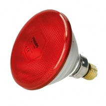 Philips Energiesparlampe rot, 100 W