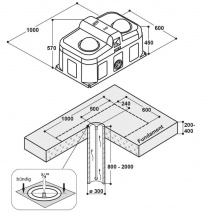 Suevia, Anti-Frost Trinktrog, 75 Liter, Mod. 640