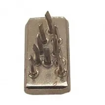 Buchstabe einzeln 10 mm, meißelförmig