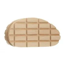Klauenblock Holz keilförmig