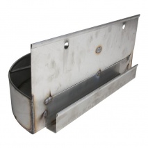 Futtertrog für Ferkel halbrund