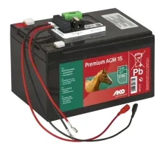 Gel-Akku 12 Volt inkl. Ladegerät