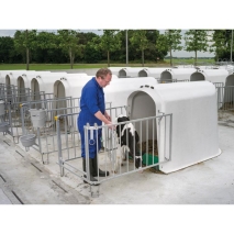 CalfOTel Kälberiglu Comfort mit 4-teiligem Gitter