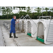 CalfOTel Kälberiglu Comfort mit 4-teiligem Gitter