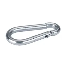 Karabinerhaken 60 x 6 mm Verzinkt / 6Stk
