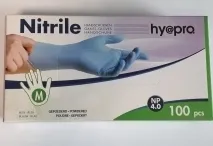 Nitril Handschuhe, 100 Stk. gepudert