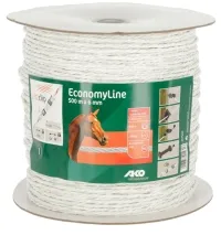 Weidezaunseil EconomyLine weiß 500m