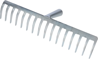 Rechen 41 cm ohne Stiel