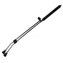 Doppelte Sprühlanze mit Regelknopf, 100 cm