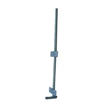 Doppelnippelrohrstütze Edelstahl 2x1/2"-90°-85cm