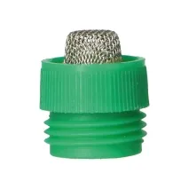 Sieb 18,5 x ⌀16,6 mm PP-Grün für Nippel