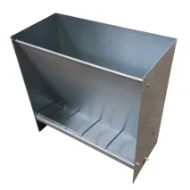 Trockenfutterautomat verzinkt 25 kg, 4 Fächer