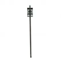 Nippelrohrstütze Edelstahl verstellbar 1/2", 90cm lang