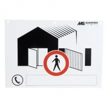 Warnschild "Kein Zutritt"
