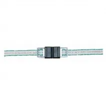 Bandverbinder Litzclip 12,5mm, Edelstahl, 5 Stück
