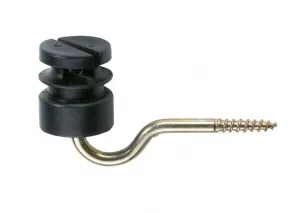 Schlitzisolator 5,3mm, verzinkte Stütze, 25 Stück