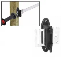 Profi Bandtorgriffisolator m. Niroplatte, 4 Stück