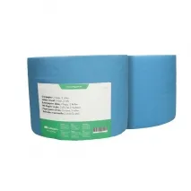 Euterpapier blau, 3-lagig, 2 Rollen