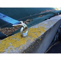 Befestigungsöse M16 für Spannbänder